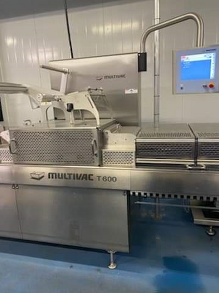 Auction of Multivac T600 VSP Packaging Machine - New Only 15 Hours Run Time