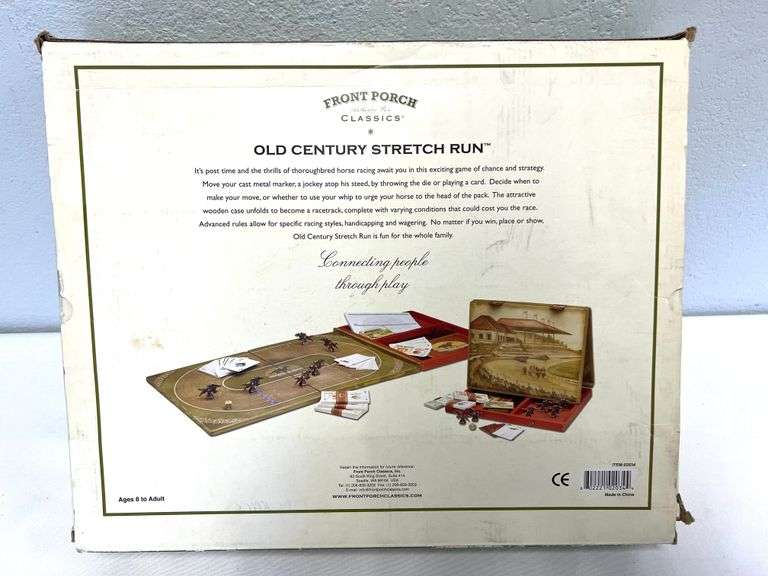 Stretch Run Board Game Set An Exiting Racing Game for the whole