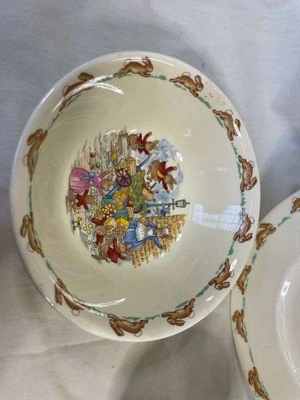 3 Piece Bunnykins Royal Doulton