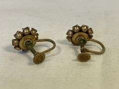 Griffith & Sons Sterling Screw Back Earrings