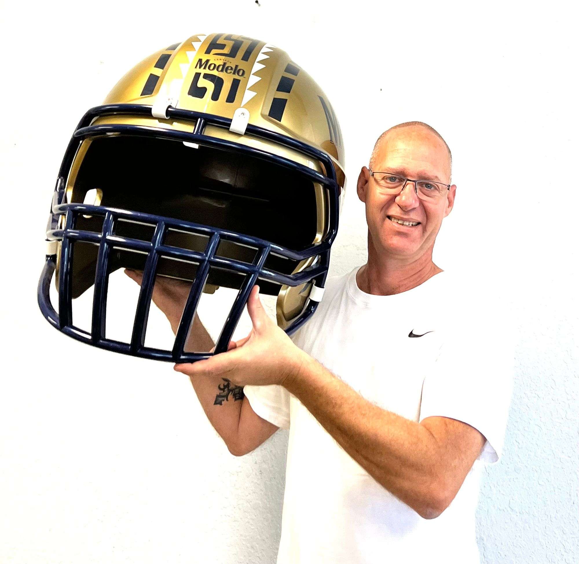 artist nick football helmet Mangold Signed New York Jets Speed Mini (JSA) — RSA Bell Motocross Helmets Caberg Downtown S Reverso Color:Red 4+ This Alabama Crimson Tide
