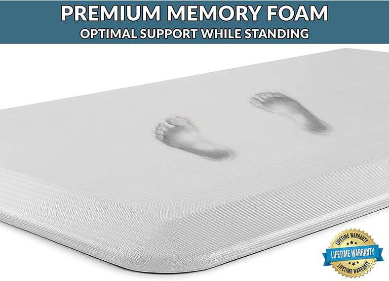 ComfiLife Anti Fatigue Floor Mat 3/4 Inch Thick Perfect Kitchen Mat