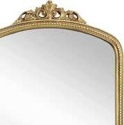 Decor Trends Traditional Ornate Arch Wall Mirror Vintage Fireplace Mirror Mantel Decor, Antique Gold, 36 inches x28 inches, Baroque Inspired Wall Mirror, 28 inches W x 36 inches L, 21004-GD