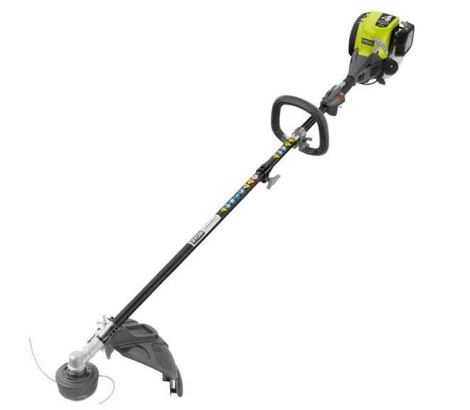 RYOBI 4-Stroke 18" Attachment Capable Straight Shaft Gas Trimmer
