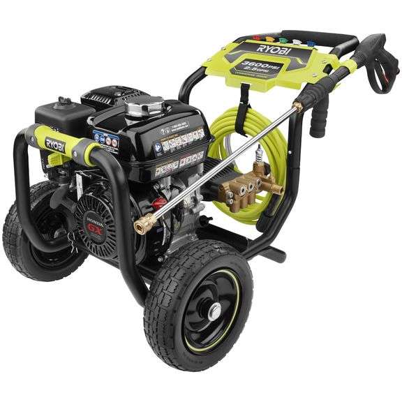 Ryobi 3600 PSI Honda GX200 Gas Pressure Washer - NEW!