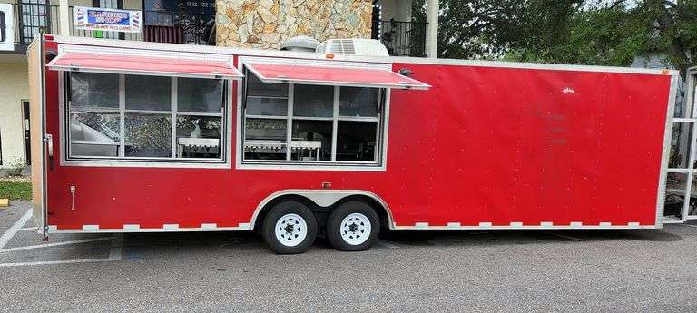 PIZZA RESTAURANT & 28 FT. CONCESSION TRAILER