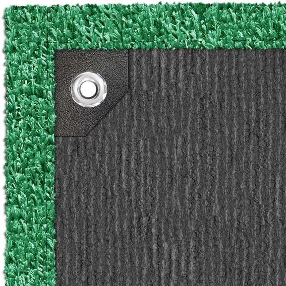 Prest-O-Fit Patio Rug Green 6 Ft. x 6 Ft.