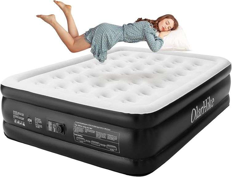 OlarHike Inflatable Queen Air Mattress Auctionology LLC