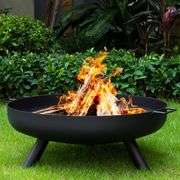 AMAGABELI GARDEN & HOME Cast Iron Outdoor Fire Pit