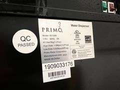 Primo Water Dispenser Bottom Loading, Hot/Cold Temperature, Black