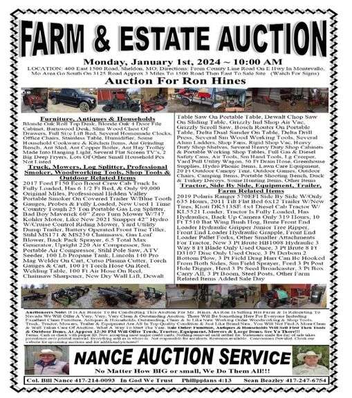 Farm & Estate Auction Auctionology LLC