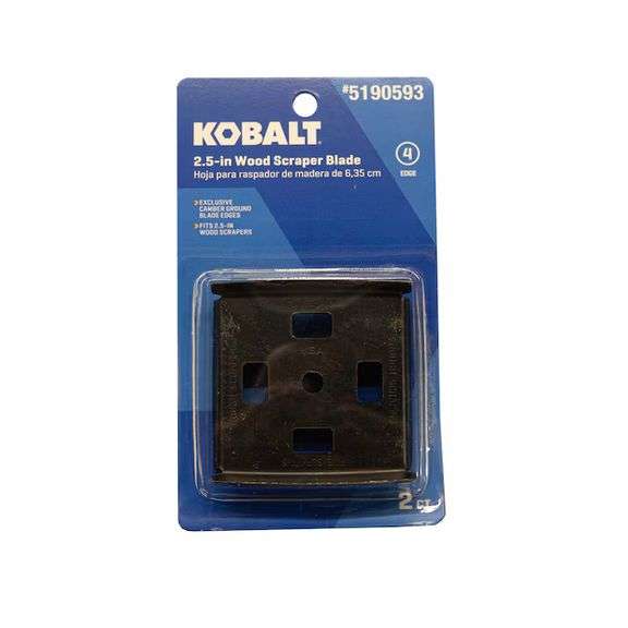 Kobalt 2.5-in Steel Paint Scraper, 6 Packs of 2 each, 12 Total