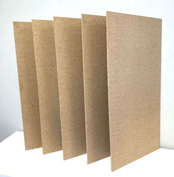 Lot of 5 - New Engineered Wood Shelf Replacements