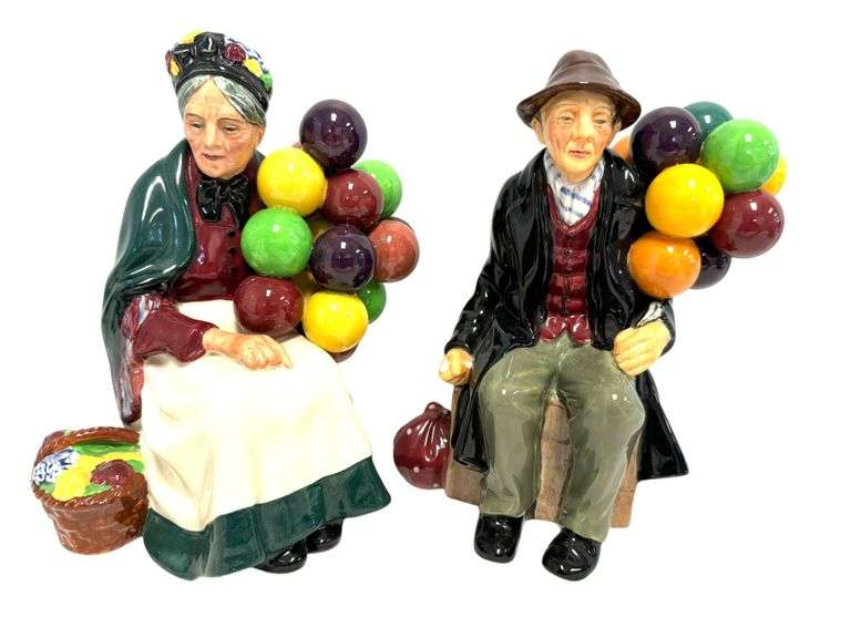 Royal Doulton Balloon Seller & Balloon Man Collection