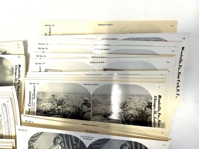 220 Stereoscope Card Collection