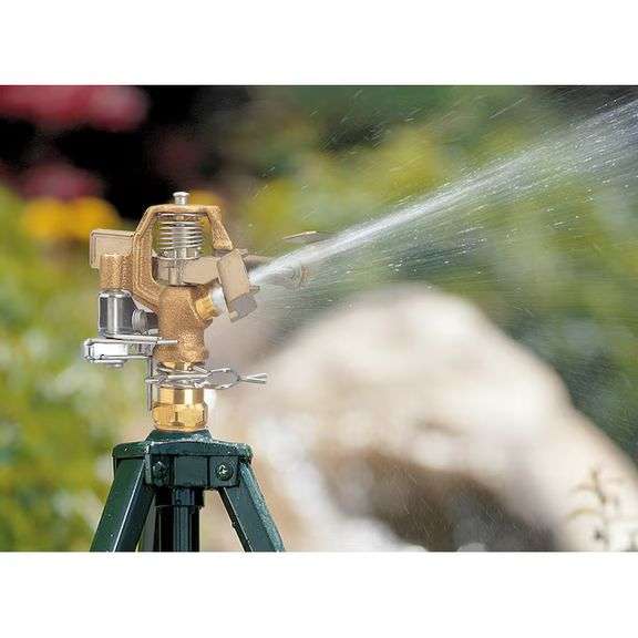 Orbit Sprinkler 5000-sq ft Impulse Tripod Lawn Sprinkler