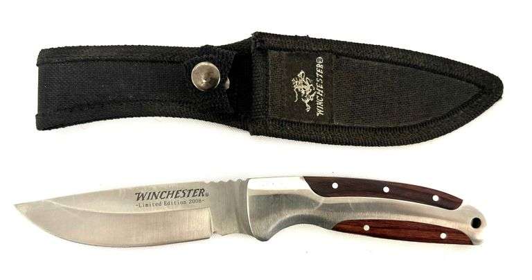 Winchester Fixed Blade Knife w/ Sheath ( 2008 Limited Edition )