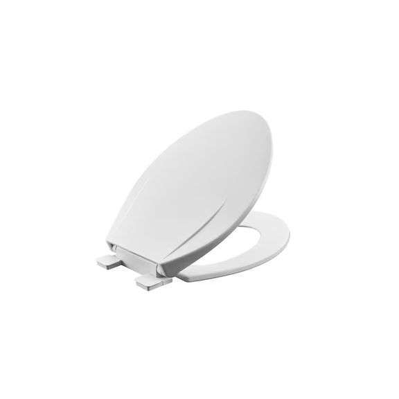 American Standard MightyTuff Plastic White Elongated Soft Close Toilet Seat - New