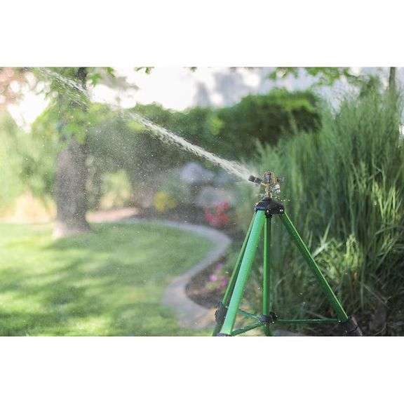 Orbit Sprinkler 5000-sq ft Impulse Tripod Lawn Sprinkler