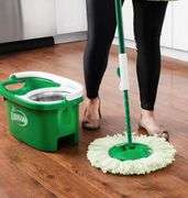 Libman Microfiber Wet Tornado Spin Mop and Bucket Floor Cleaning System