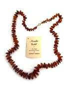 25" Nordic Gold Danish Amber Necklace