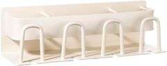 Brigii Bathroom Toothbrush Holder, Wall Mounted Toothbrush Organizer -Hanging Holder, Countertop Bat