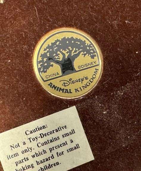 2pc Disney Animal Kingdom Sculpture Lot