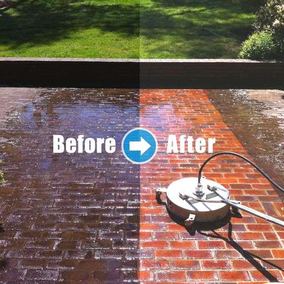 15-inch Pressure Washer Surface Cleaner with 4 Wheels - 4,000 PSI Max Working Pressure - NEW!