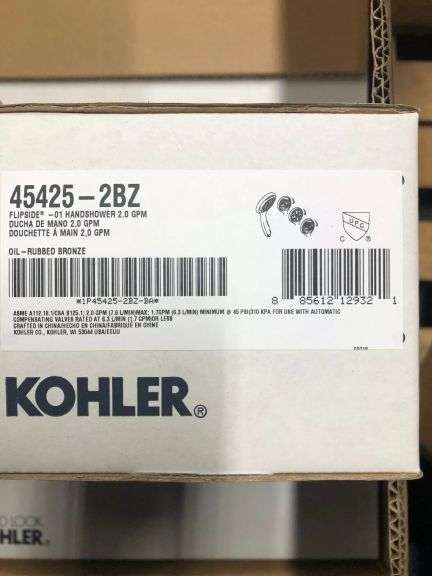 KOHLER Flipside Oil-Rubbed Bronze Handheld Shower 2-GPM (NEW!)