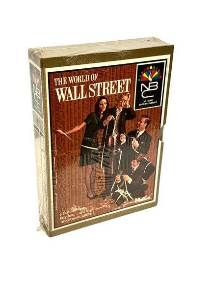 The World of Wall Street (1969) - Factory Sealed Game Set!