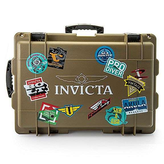 Invicta 50- Slot Dive Impact Rolling Watch Case Patch Olive Green