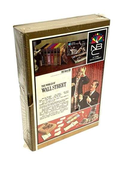 The World of Wall Street (1969) - Factory Sealed Game Set!