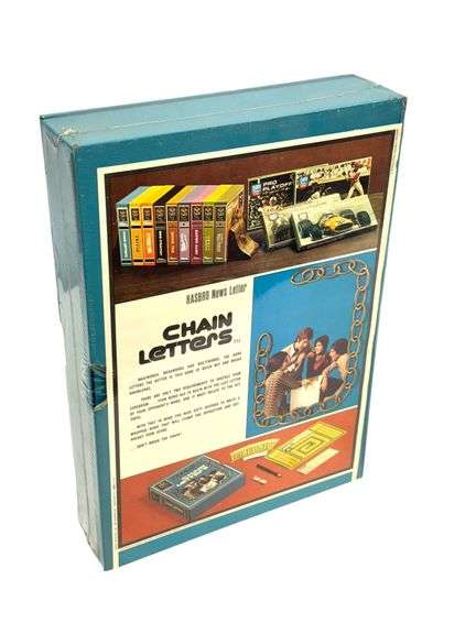 Chain Letters (1970) - Factory Sealed Game Set!