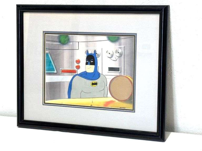 Batman Animation Cell - Filmation - Production Cell w/ COA
