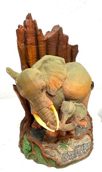 2pc Disney Animal Kingdom Sculpture Lot