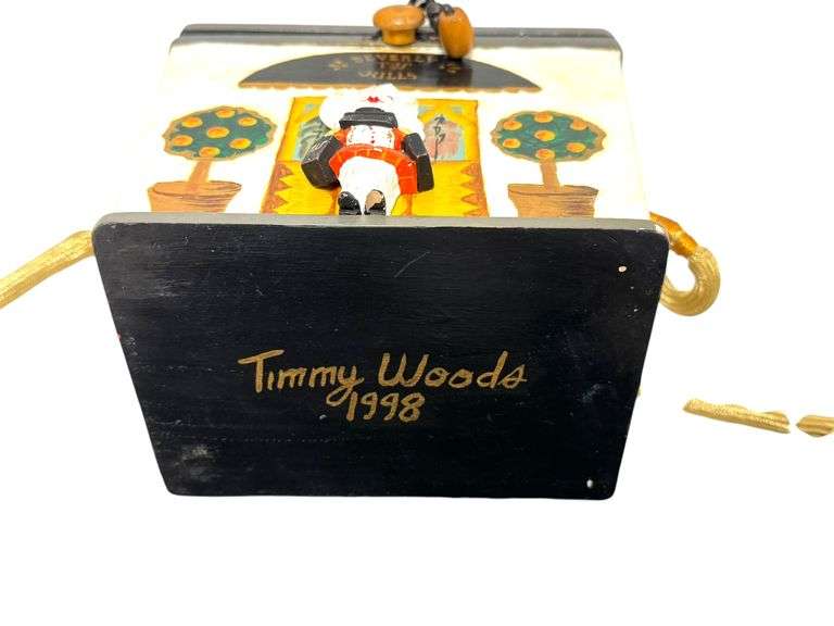 Authentic Timmy Woods Handcrafted Handbag - Vintage 1998 Signed