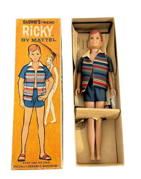 Vintage 1964 Ricky Doll w/ Original Box!
