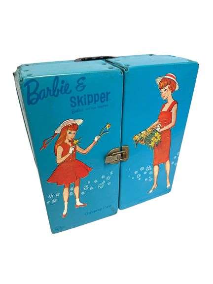 Vintage 1960's Barbie Dolls, Outfits & Carry Case