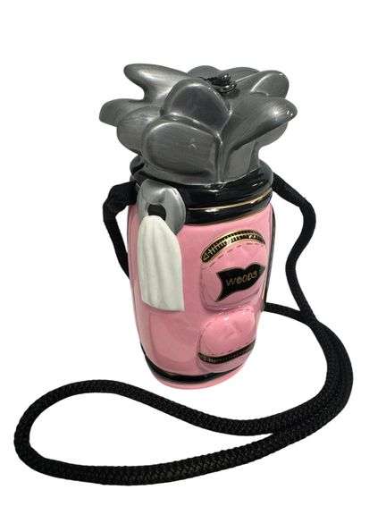 Authentic Timmy Woods Handcrafted Handbag - Ladies Golf Bag