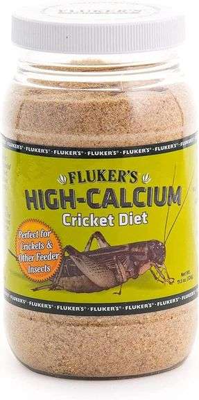 Fluker's High Calcium Cricket Diet - 6 Pound Bottle (NEW)