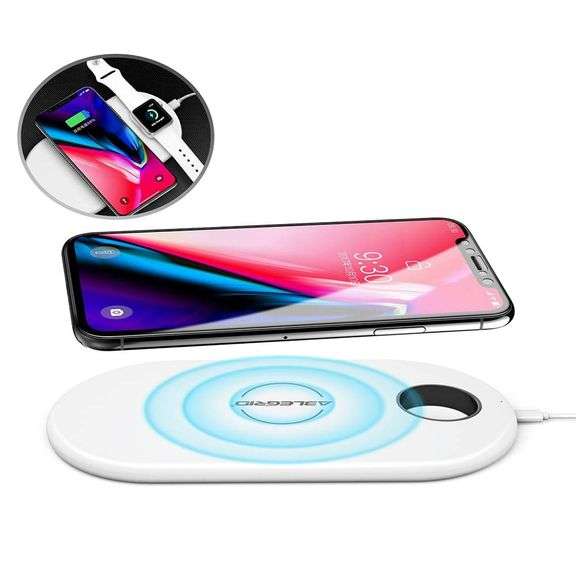 Wireless Charger, ABLEGRID Dual Fast Charging Pad  - New!