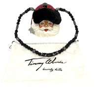 Authentic Timmy Woods Handcrafted Handbag - Santa XV (Signed)