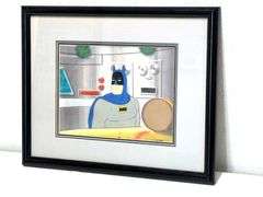 Batman Animation Cell - Filmation - Production Cell w/ COA