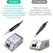 Professional Nail Drill Machine 30000 RPM Efile Electric Nail Filer Kit for Finger Toe Nails - NEW!