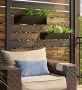 HOFT 24 in. Black Steel Planter - Large