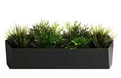 HOFT 24 in. Black Steel Planter - Large