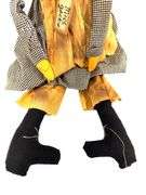 Folk Art Doll - "Pumpkin Head" Handmade Doll
