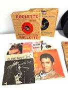 Large 124pc - 45 RPM & Early LP Record Collection