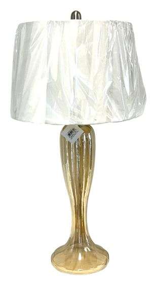 Art Glass Designer Table Lamp - NEW!