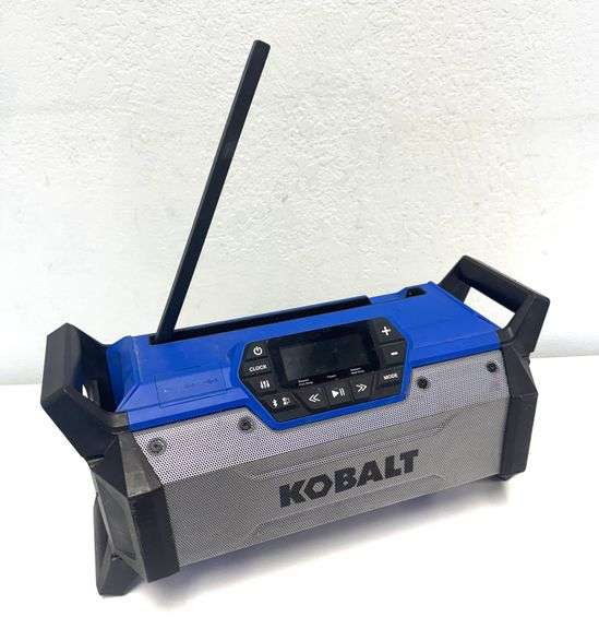 Kobalt 24V Max Jobsite Radio - Tested & Working!